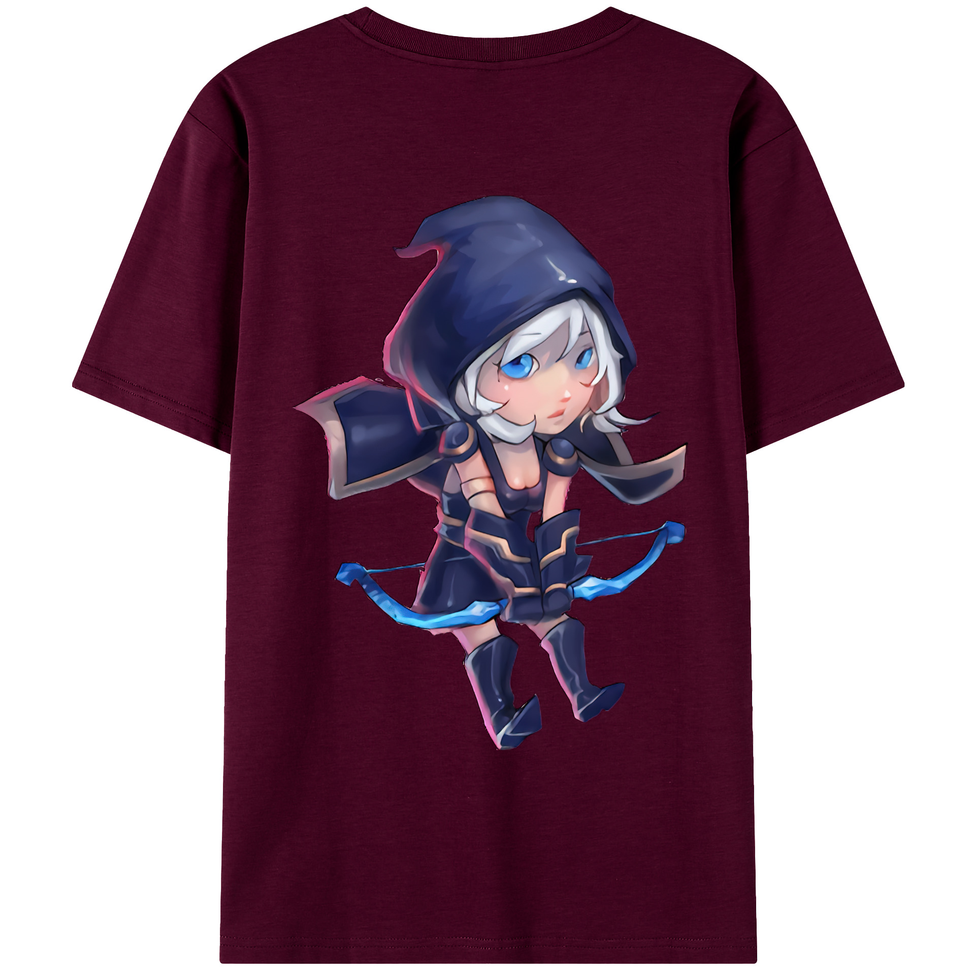 （画像用） リーグ・オブ・レジェンド League of Legends LOL レディース半袖Tシャツ(バックプリント)